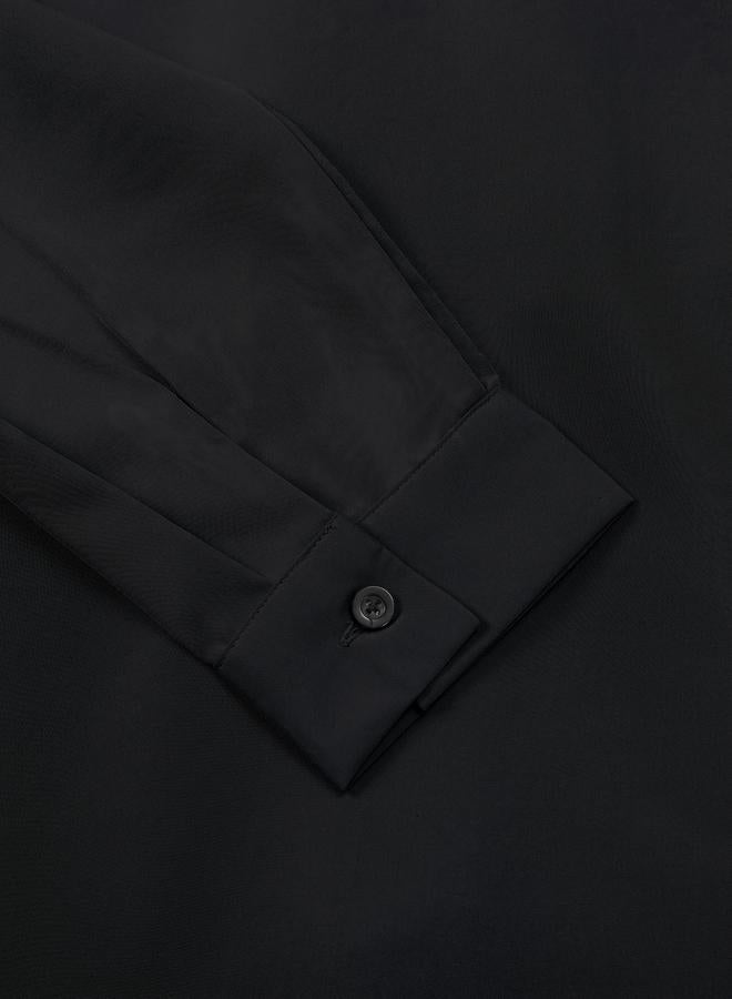 Take Two Men Solid Pocket Detail Long Sleeve Hooded Jacket - Image 4