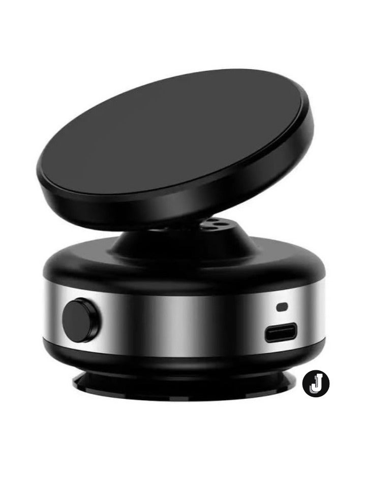 JAJEEK "Wireless Vacuum Suction Magnetic Car Phone Holder – 360° Rotation for Flexible Viewing" - Image 1