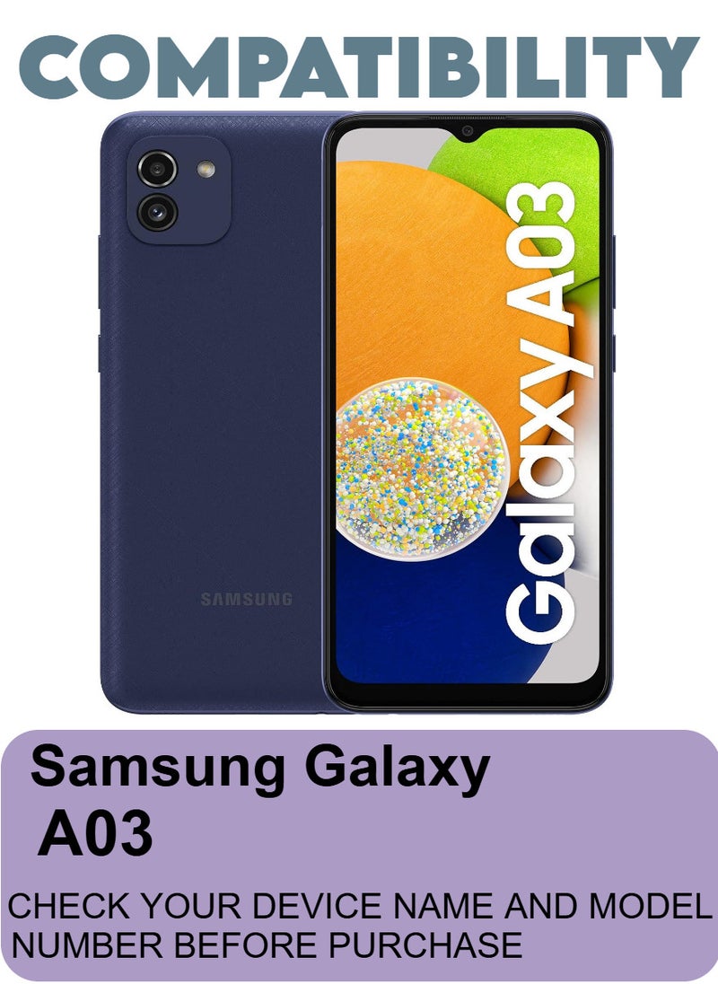 RAYON 2 Pack Tempered Glass Screen Protector 5D Designed For Samsung Galaxy A03 Full Screen Coverage And Bubble Free - Image 2