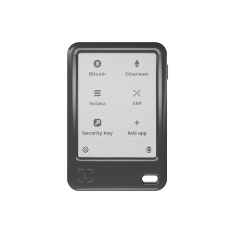 Nano Gen5 - The playful touchscreen crypto wallet signer, as unique as you are - Take your digital freedom further with Wallet,Easy-to-use, customizabe, 2.8 touchcreen signer with private backup and scam protection - Image 1