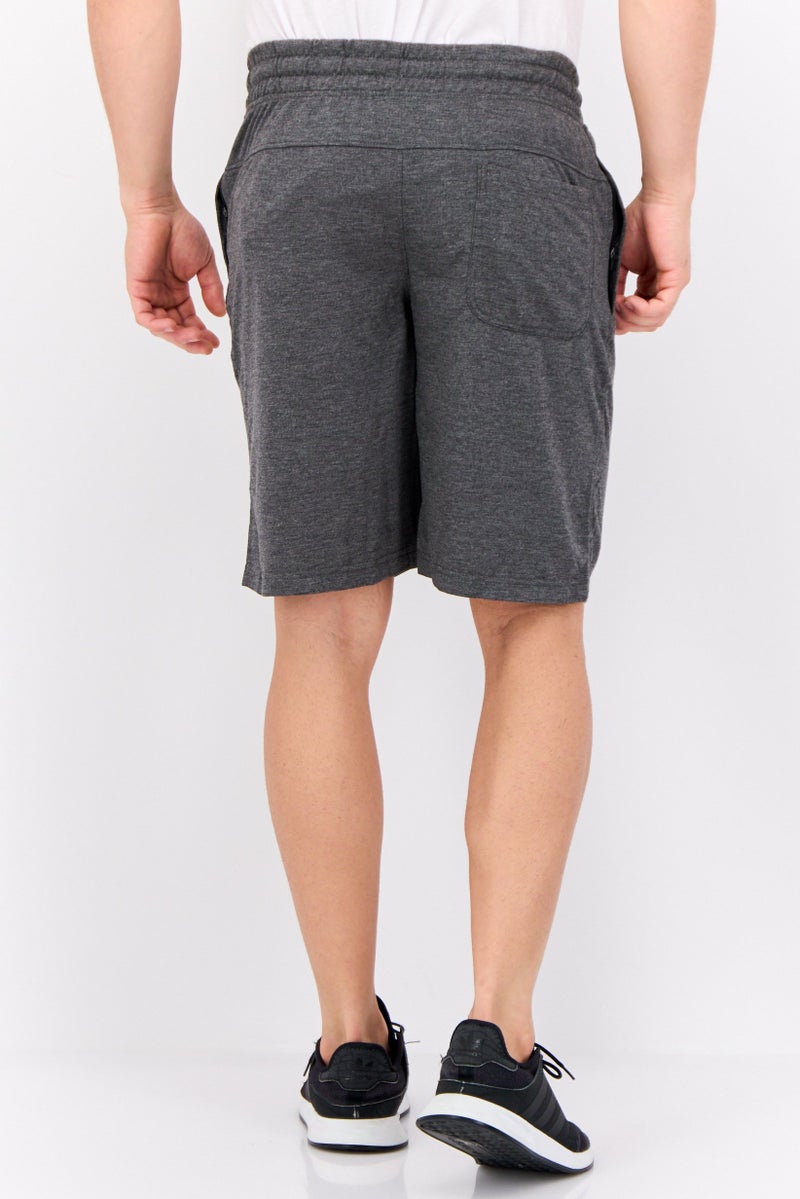 90 Degree By Reflex Men Sportswear Fit Training Shorts, Charcoal - Image 3