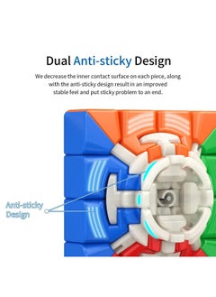 MoYu Rs4M Magnetic 4X4 Speed Cube 96 Magnets Supporting Adjustable Elasticity For Smooth Turning Dual Anti-Stick Design Stickerless Master Cube  - Image 3