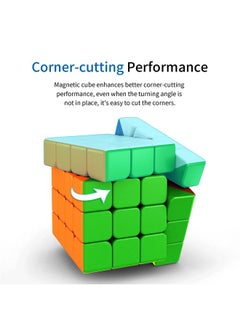 MoYu Rs4M Magnetic 4X4 Speed Cube 96 Magnets Supporting Adjustable Elasticity For Smooth Turning Dual Anti-Stick Design Stickerless Master Cube  - Image 4