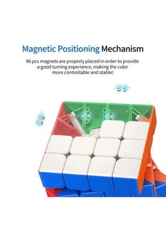 MoYu Rs4M Magnetic 4X4 Speed Cube 96 Magnets Supporting Adjustable Elasticity For Smooth Turning Dual Anti-Stick Design Stickerless Master Cube  - Image 2