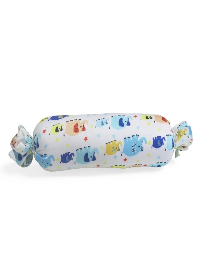 Kradyl Kroft Set of 2 Toddler Side Pillows | 100% Cotton Removable Covers | Leg and Playtime Pillows for Kids Above 12 Months (Cute Ellis) - Image 4