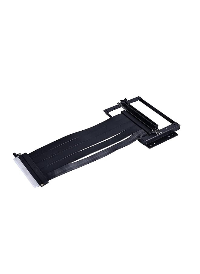 LIAN LI O11D 1X 4 Pci E 4.0 Vertical Graphics Card Holder For O11Dynamic Not Compatible With O11 Evo O11 Dynamic Xl Mini Black 200Mm Long Pcie Gen4 Riser Cable  - Image 1