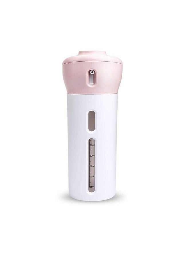 BLACK SPARROW 4 in 1 Travel Size Dispenser Bottle Set Refillable Plastic Leak Proof Toiletries Cosmetic Liquid Lotion Container - Image 1