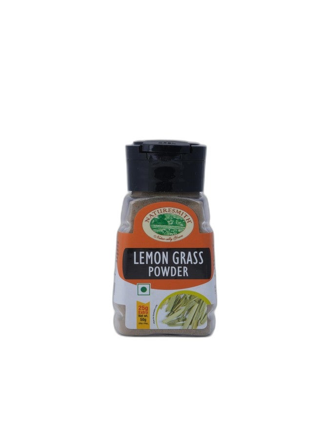 nature smith NATURESMITH LEMON GRASS POWDER-25g || SMALL SPRINKLER JAR READY TO USE || - Image 1