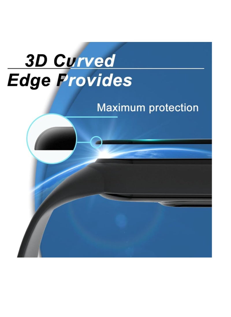 Generic - 2Pack Screen Protector Compatible with Samsung Galaxy Watch 7 Ultra 47mm 2024, 3D Full Coverage PMMA Easy Installation Bubble-Free Anti-Scratch HD Clear Film for Galaxy Watch 7 Ultra 47mm - Image 1