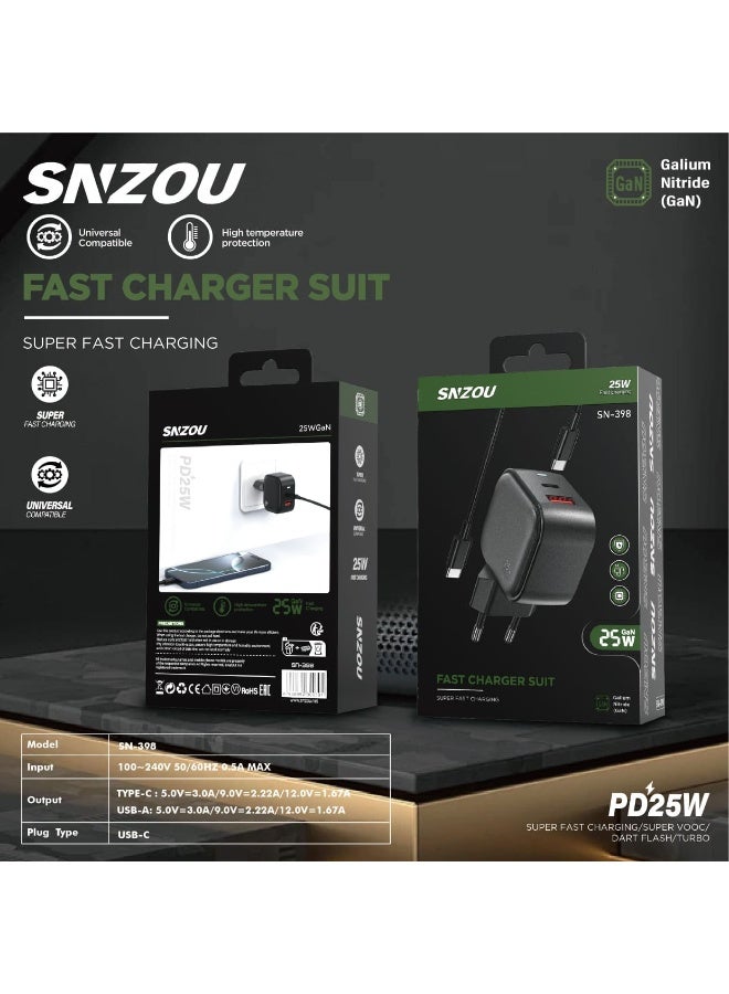 Snzou QuickCharge 25W Charger with Cable type c -sn-398 - https://f.nooncdn.com/p/pzsku/Z16BA0D6CAD5388F92F17Z/45/1756479892/bc5df143-4042-4e14-8c5a-a7cb6264f19c.jpg
