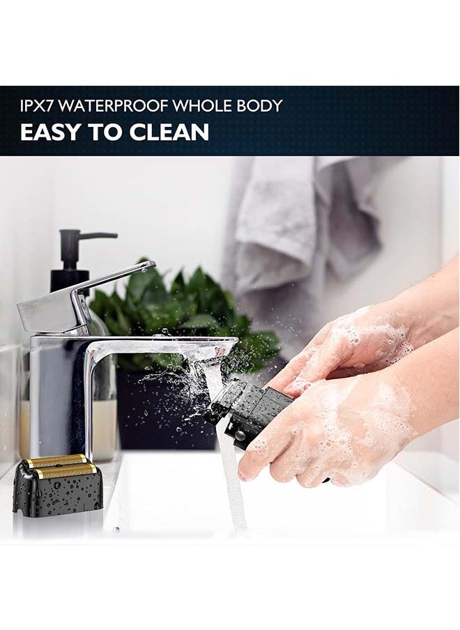 Generic - Electric Razor for Men Face, Foil Shaver with 3 Adjustable Speeds, Rechargeable Waterproof Close Shave Trimmer with LED Display for Face/Beard/Head Shavers - Image 1