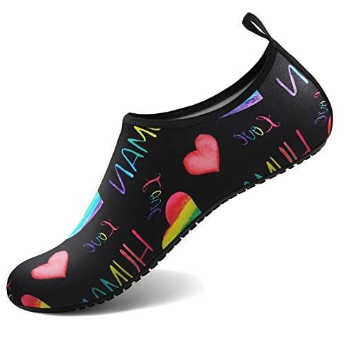 ATHMILE Water Shoes Women Men Barefoot Aqua Socks Quick-Dry for Beach Swim Pool Yoga Camping Cruise Surf Sport - Image 1
