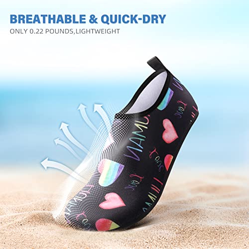 ATHMILE Water Shoes Women Men Barefoot Aqua Socks Quick-Dry for Beach Swim Pool Yoga Camping Cruise Surf Sport - Image 2