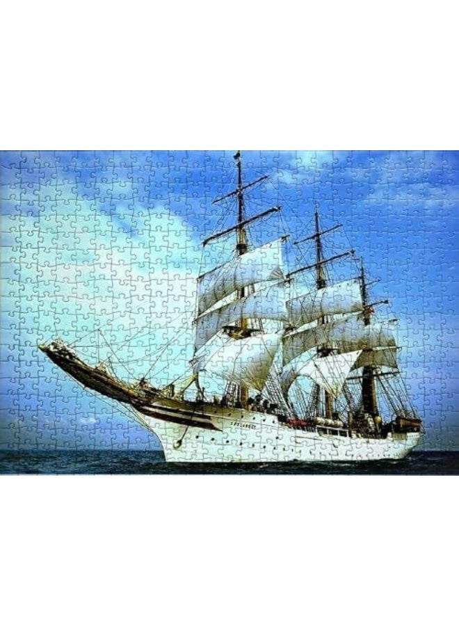 Jigsaw Puzzle 1000 Pieces - Sailing Ship Ocean View - Image 2