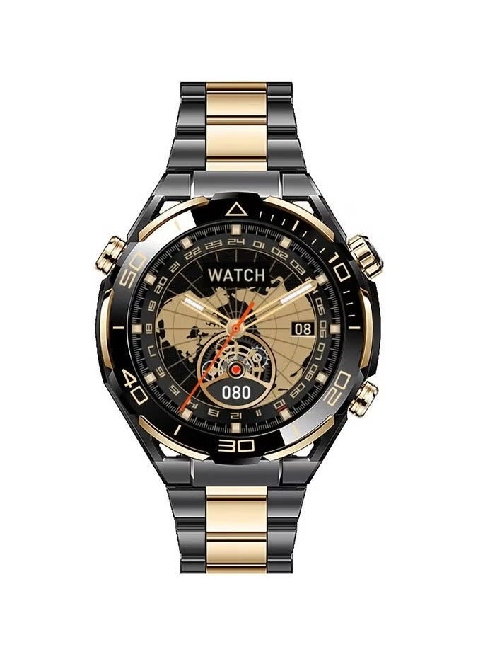 JAJEEK S30 Max Men’s Smartwatch with 1.62-Inch Touchscreen, 4GB ROM, Photo Album, Local Music, NFC, Bluetooth Calling, Voice Memo, Wireless Charging, Compass, and Fitness Tracker – Stylish and Versatile Design for Men - Image 1