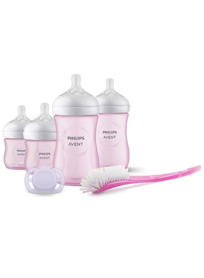 Philips Avent Natural 3.0 FEEDING NEWBORN GIFT SET PINK