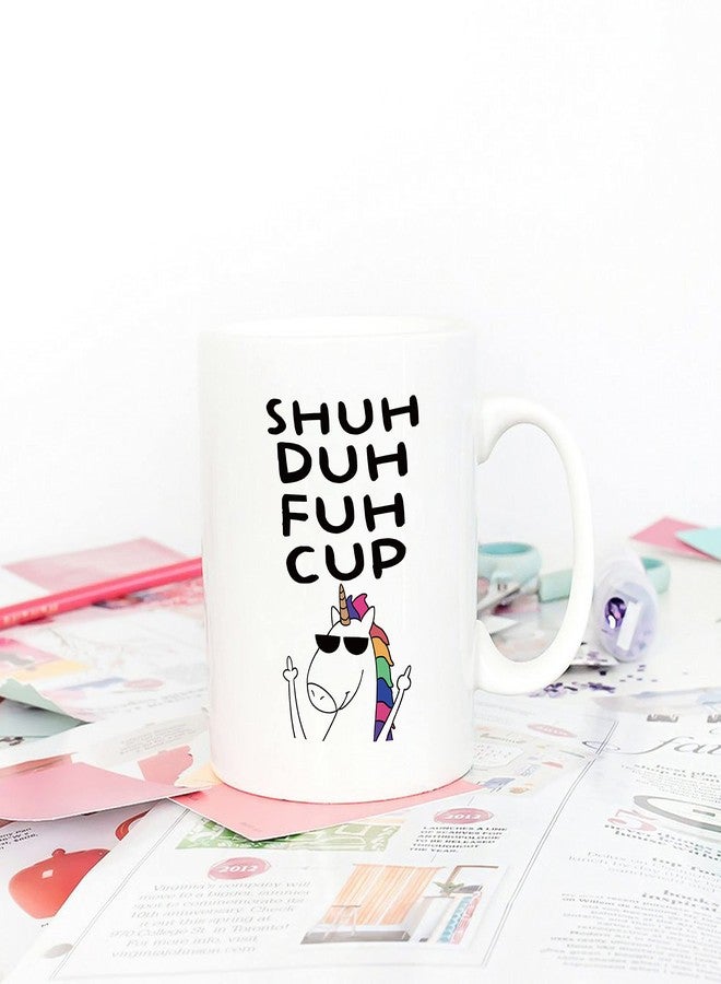 5Aup Christmas Gifts Funny Quote Unicorn Coffee Mug for Friend, Novelty Ceramic Cups 11Oz, Unique Birthday and Holiday Gifts for Daughter Brother Boss - Image 4