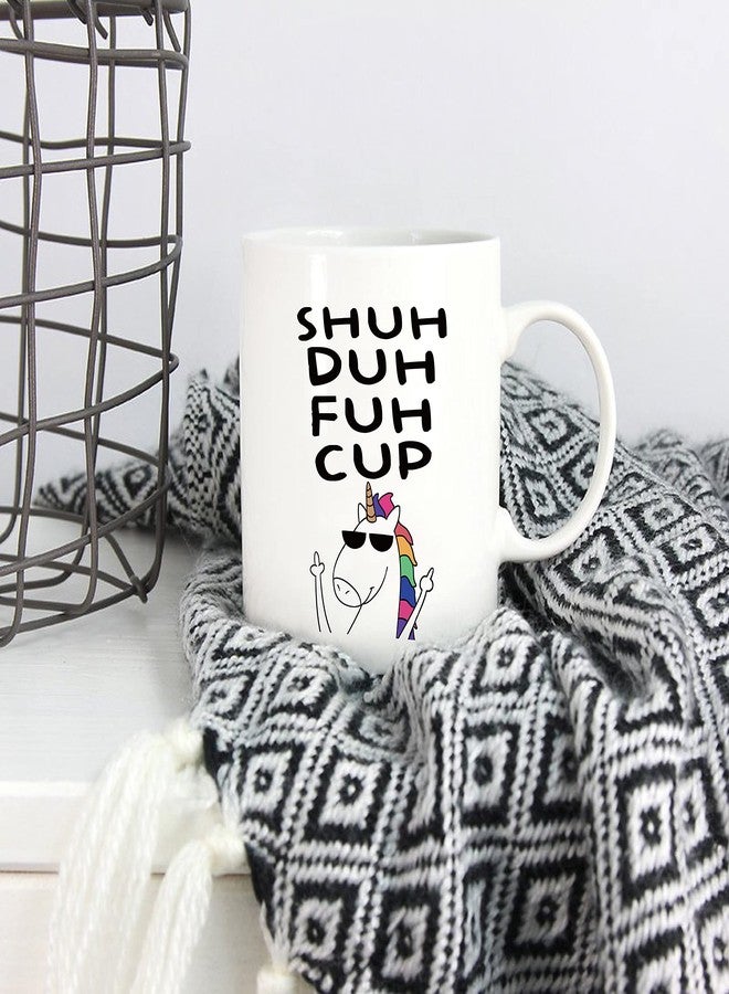 5Aup Christmas Gifts Funny Quote Unicorn Coffee Mug for Friend, Novelty Ceramic Cups 11Oz, Unique Birthday and Holiday Gifts for Daughter Brother Boss - Image 5