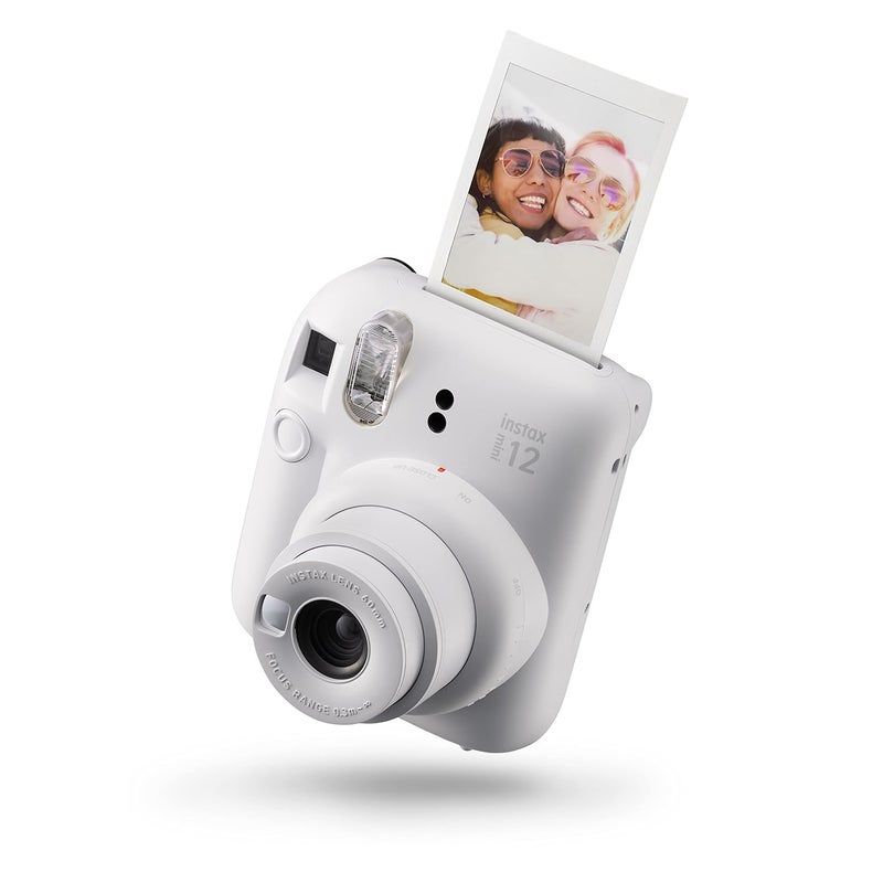 Instax Fujifilm Mini 12 Instant Camera-White - Image 1