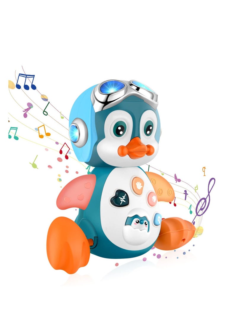 Y&D Baby Musical Toys, Crawling Toys with Music and LED Lights, Singing, Dancing, Learning for Boys or Girls Aged 18 Months  - Image 1