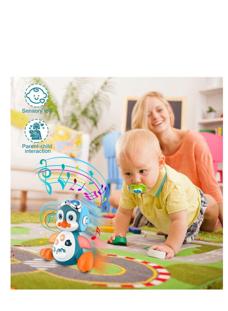 Y&D Baby Musical Toys, Crawling Toys with Music and LED Lights, Singing, Dancing, Learning for Boys or Girls Aged 18 Months  - Image 3