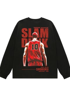 KUYING New Anime Slam Dunk Long Sleeve T-shirt  - Image 1