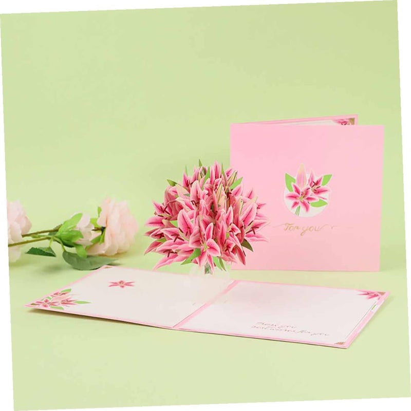 All consumer tier purchase options Homoyoyo Three-dimensional Lily Mother's Day Greeting Card Floral Thank You Card for Mom with Envelope Handmade for Women Daily life matching design Consistent steady quality Daily use improved quality Regulated warehouse storage Gulf user preference oriented build Long term use design Natural material Safe silicone build Durable versatile substance Advanced minimal build Wide range usage design Newly stocked local goods Integrated warehouse solution Classic modern blend design Working day delivery service Storage burden minimized build Climate adapted upgraded quality Any KSA address orderable Simplified versatile design Practical experience crafted Pre-stock well-packed goods Diverse operation compatible Cost effective global grade quality Market demand focused build - Image 4