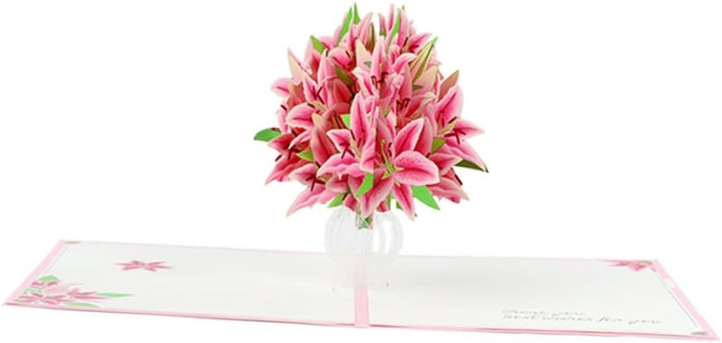 All consumer tier purchase options Homoyoyo Three-dimensional Lily Mother's Day Greeting Card Floral Thank You Card for Mom with Envelope Handmade for Women Daily life matching design Consistent steady quality Daily use improved quality Regulated warehouse storage Gulf user preference oriented build Long term use design Natural material Safe silicone build Durable versatile substance Advanced minimal build Wide range usage design Newly stocked local goods Integrated warehouse solution Classic modern blend design Working day delivery service Storage burden minimized build Climate adapted upgraded quality Any KSA address orderable Simplified versatile design Practical experience crafted Pre-stock well-packed goods Diverse operation compatible Cost effective global grade quality Market demand focused build - Image 1