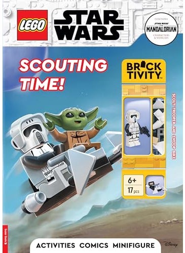 Lego R Star Wars Tm Scouting Time With Scout Trooper Minifigure And Swoop Bike