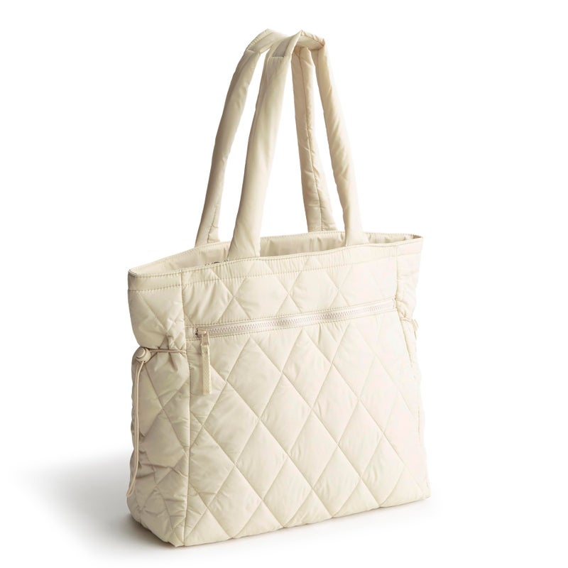 Vera Bradley Women's Featherweight Original Tote, Pumice Stone, One Size - Image 3