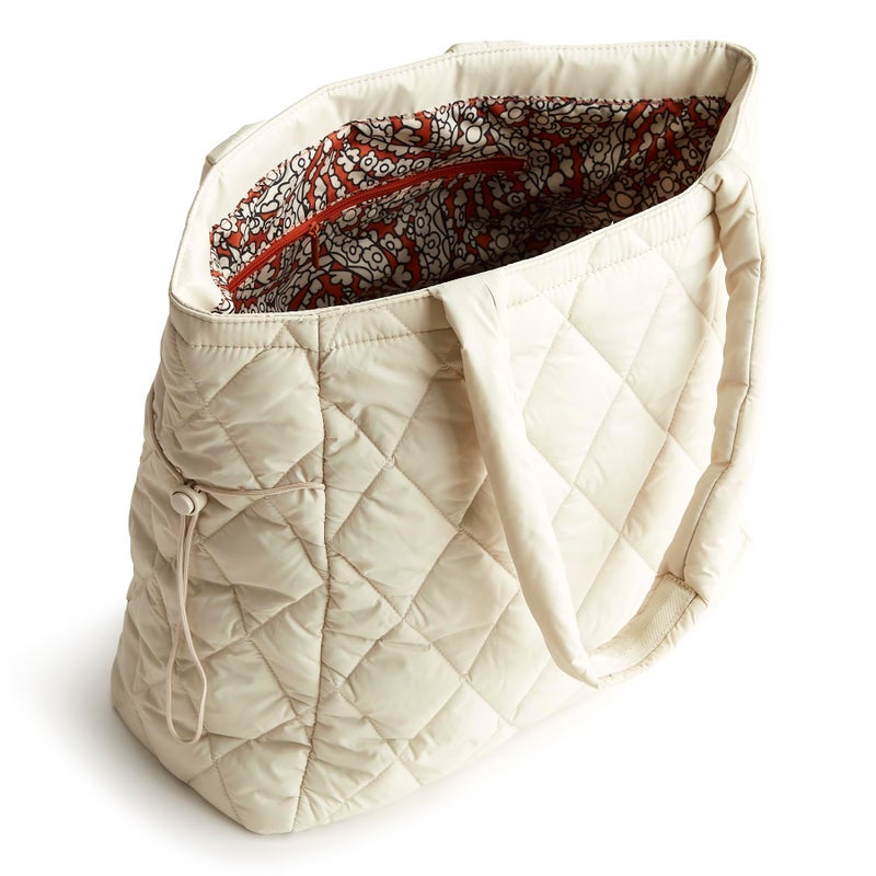 Vera Bradley Women's Featherweight Original Tote, Pumice Stone, One Size - Image 4