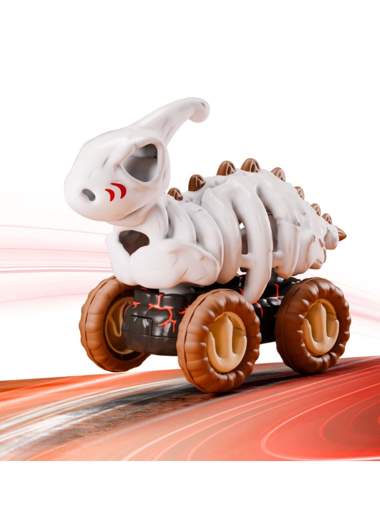 COZEEFY - Dinosaur Car Truck Toys and Pull Back Vehicle ，Gift Toys Car for Kids Age 1-6 - Image 1