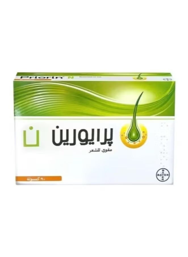 90 كبسولة من Priorin لنمو الشعر