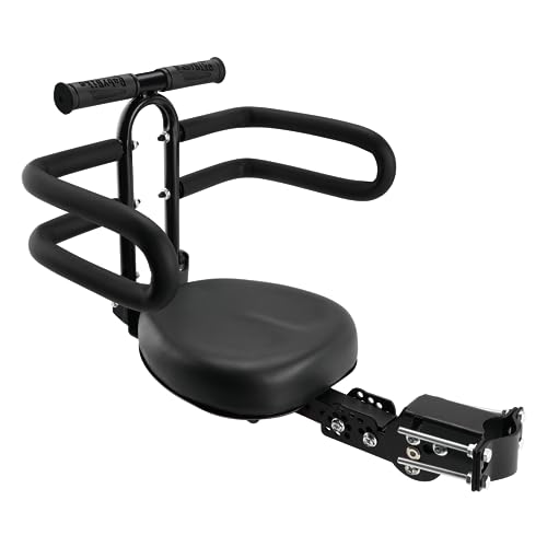 OUSEXI Thicken Front Child Bike Seat,Foldable Front Mounted Kids Bike Seat for City Bicycles Hybrid Cruiser Bicycles Pedal Scooter Motorcycle Bicycles - Image 1