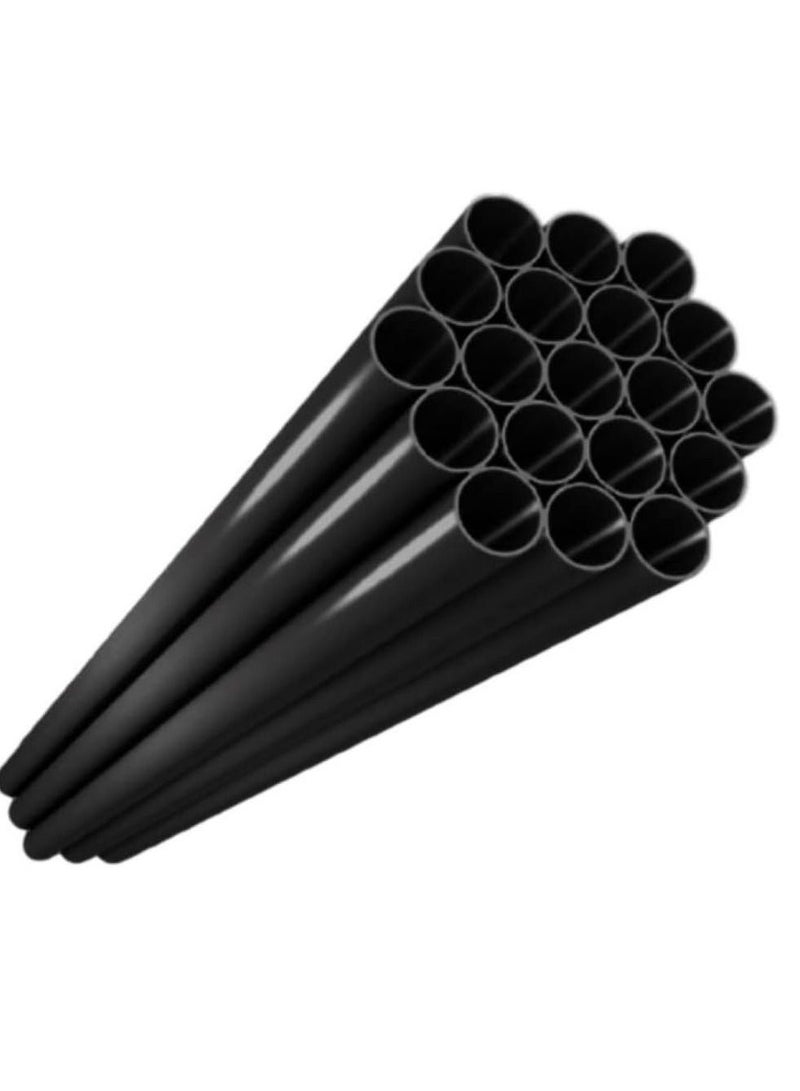 RACO PVC Conduit Pipe Black for Elctrical Wiring & Cablling for House Office & Industrial Purposes Indoor & Outdoor 95 CM - Pack of 3 NORMAL [L/D] - Image 1