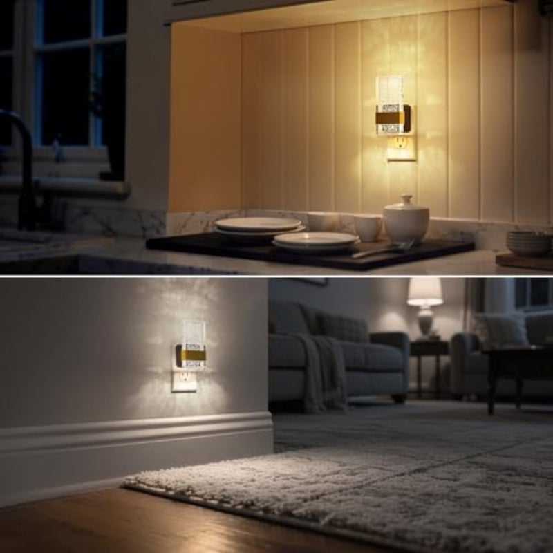 LED Night Lights Plug into Wall, 3 Level Dimmable Night Light, Bubble Decorative Nightlight, Dusk to Dawn Sensor, Wall Sconce-Style Design Nightlights for Bathroom, Hallway, 3CCT - Image 5