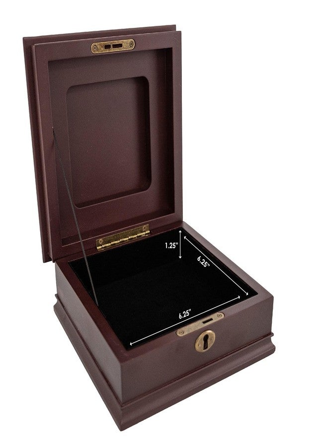 Allied Flag Allied Frame US Marine Corps Medallion Desktop Box - Image 3