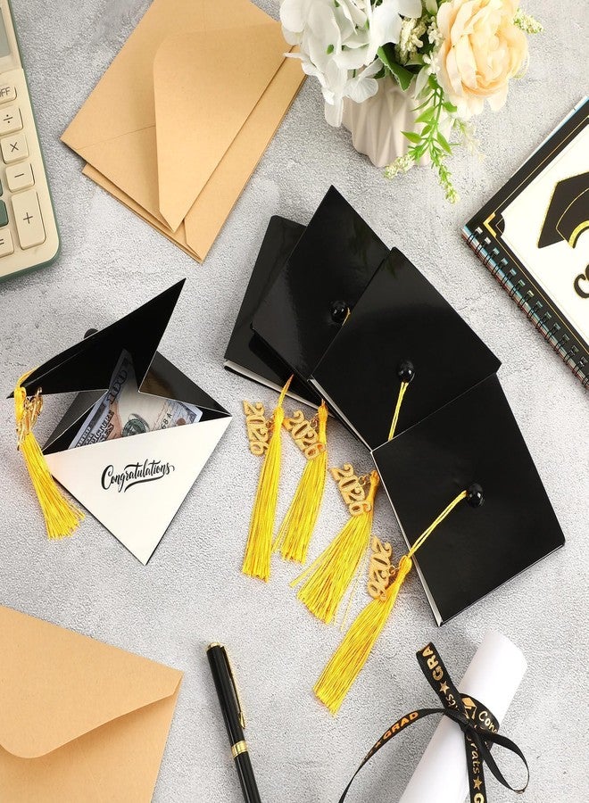JULMELON 8 Pack Graduation Money Holders 2026, Graduation Cash Holder with Envelope Tassel Grad Cap Design Congratulations Grad Money Gift for Class of 2026 High School College University Graduates - Image 2