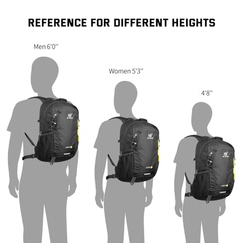 SKYSPER Small Hiking Backpack, 20L Lightweight Travel Backpacks Hiking Daypack for Women Men - Image 5