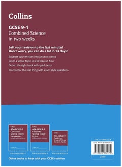GCSE 9-1 Combined Science In Two Weeks: Ideal for home learning, 2023 and 2024 exams  - Image 2