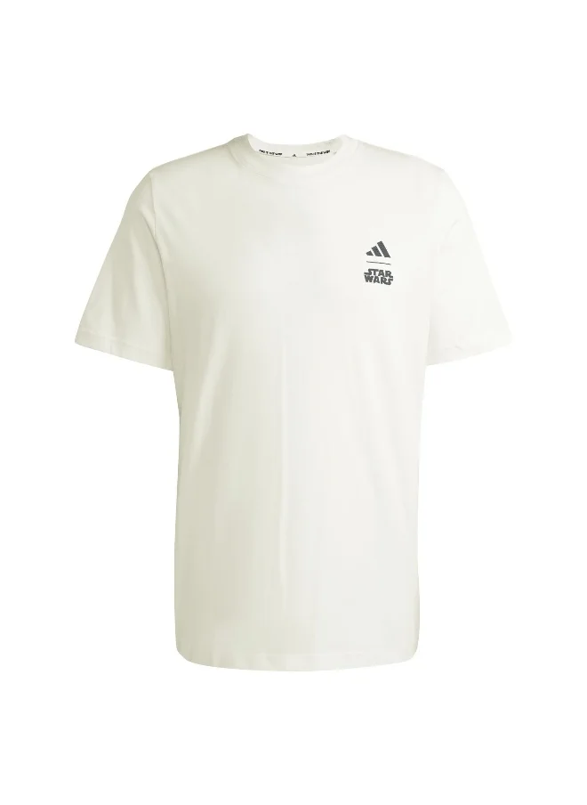 اديداس adidas star wars the mandalorian regular fit back men graphic t-shirt