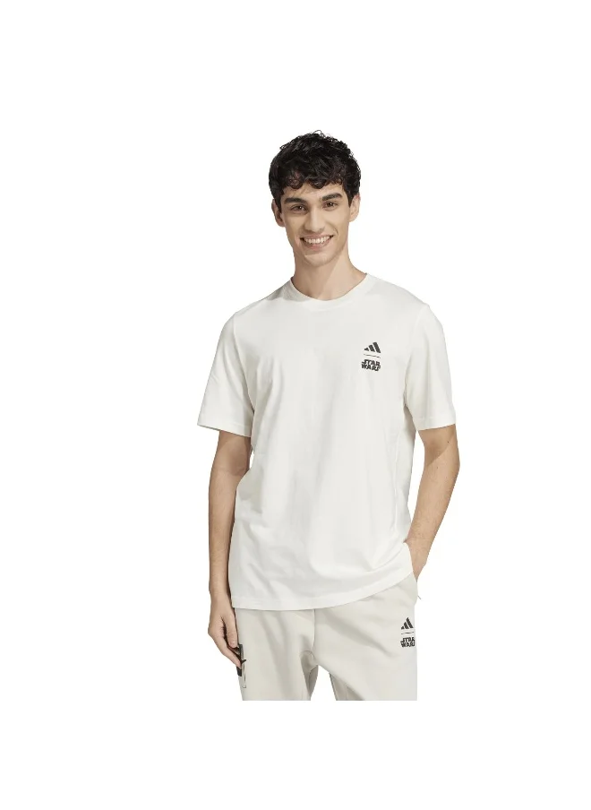 اديداس adidas star wars the mandalorian regular fit back men graphic t-shirt