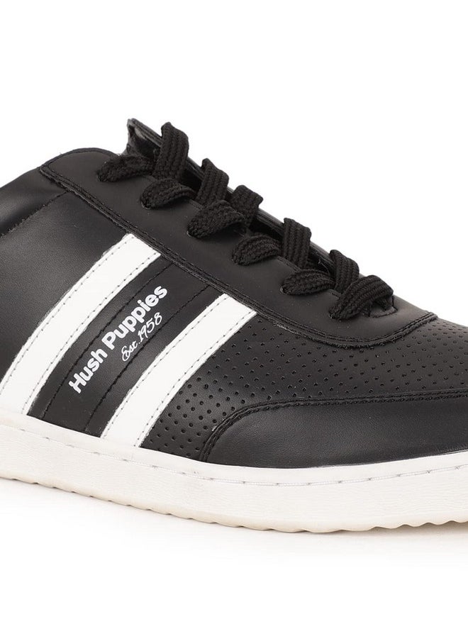 Hush Puppies - Hush Puppies Men's Smith 1958 Sneakers (8216912_Black_8 UK) - Image 1