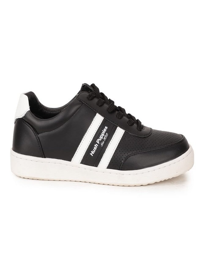 Hush Puppies - Hush Puppies Men's Smith 1958 Sneakers (8216912_Black_8 UK) - Image 1