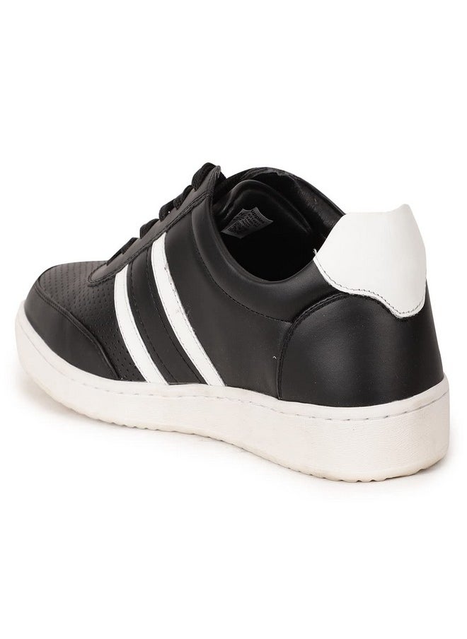 Hush Puppies - Hush Puppies Men's Smith 1958 Sneakers (8216912_Black_8 UK) - Image 1