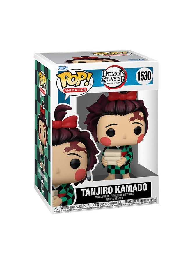 Funko - Pop Animation Demon Slayer Tanjiro Kamado Vinyl Figure (12 Cm) - Image 1