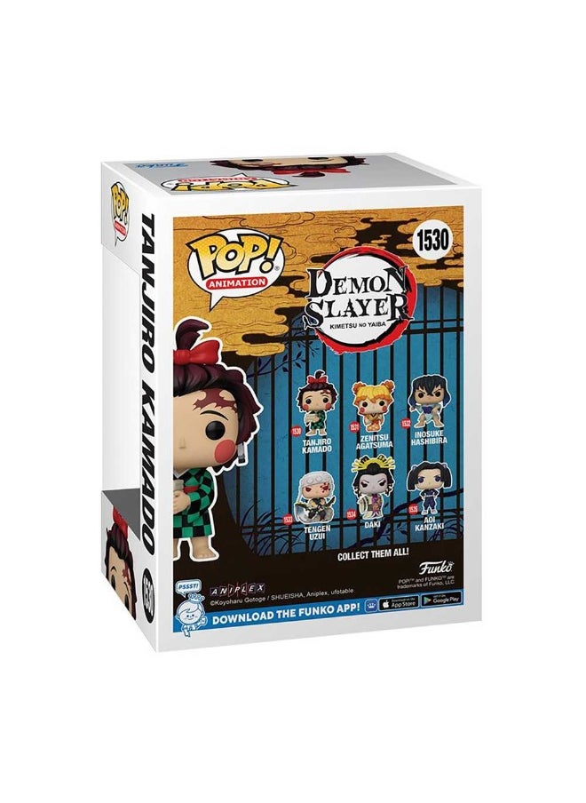 Funko - Pop Animation Demon Slayer Tanjiro Kamado Vinyl Figure (12 Cm) - Image 1