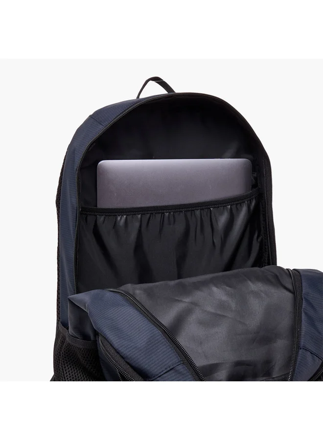 Kappa Unisex Solid School Backpack with Adjustable Straps and Zip Closure - 14x30x46 cm