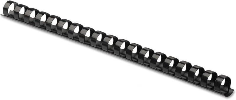 Fellowes 1/2in Black Binding Combs (25 Pack) - Image 1