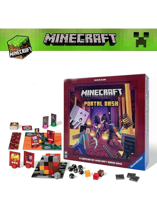 general Portal Dash Engaging Family Board Game for Kids Adults Adventure-Packed Gameplay Ideal Gift for Minecraft Enthusiasts Suitable for Age 10 and Above - Image 1